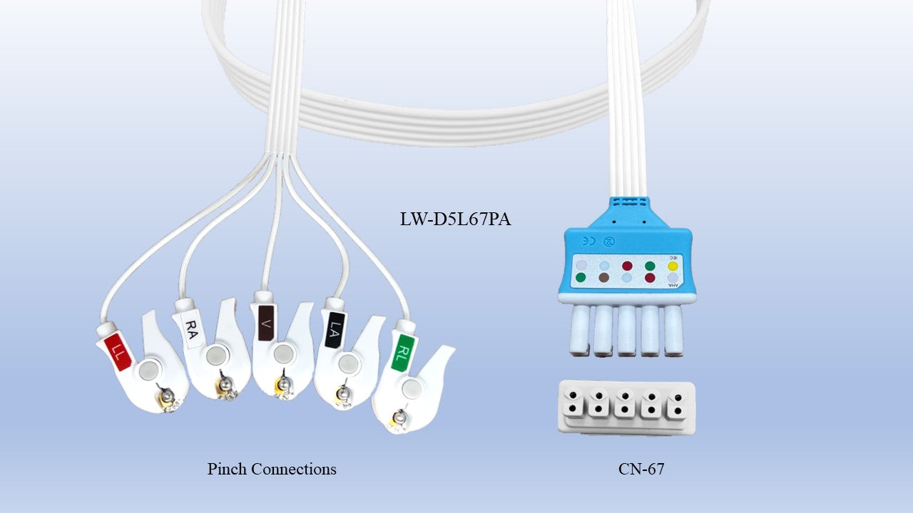 Disposable Lead Wires: LW-D5L67PA